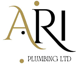 the logo for Ari Plumbing LTD